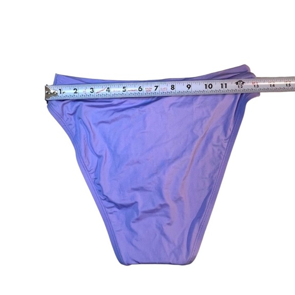 Becca Swim Bottoms, High Waist, Color Purple/Lavender, Size Medium, NWOT - Picture 5 of 8